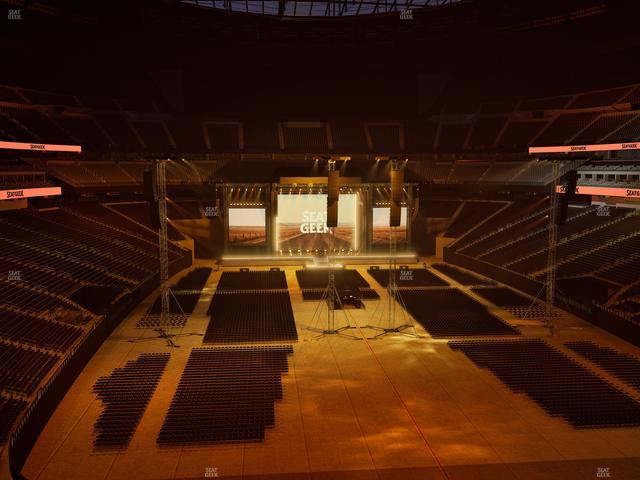 Allegiant Stadium - Section 202 Seat View