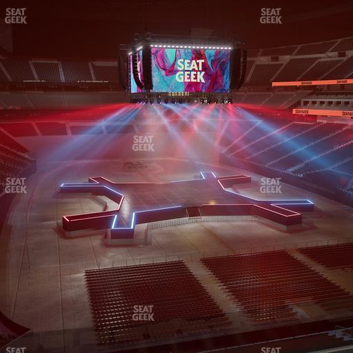 Allegiant Stadium - Section 203 Seat View