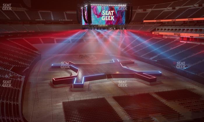 Allegiant Stadium - Section 203 Seat View