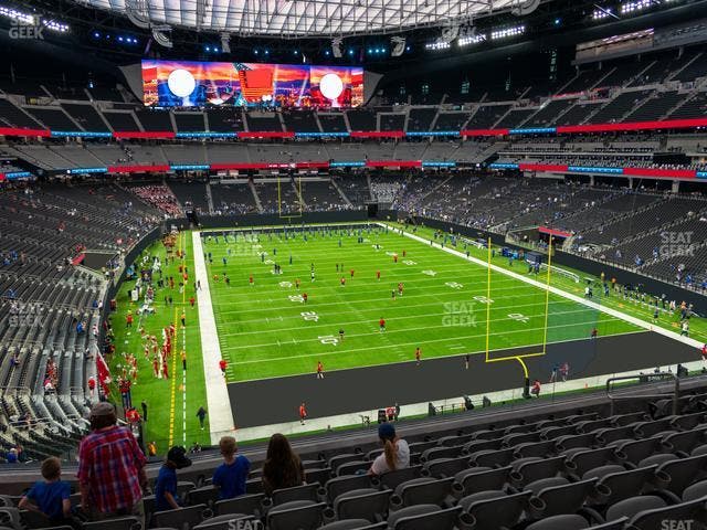 Allegiant Stadium - Section 203 Seat View