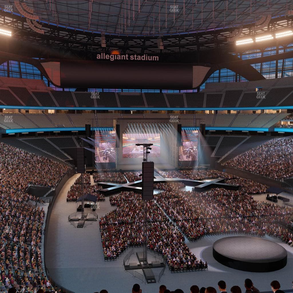 Allegiant Stadium - Section 203 Seat View