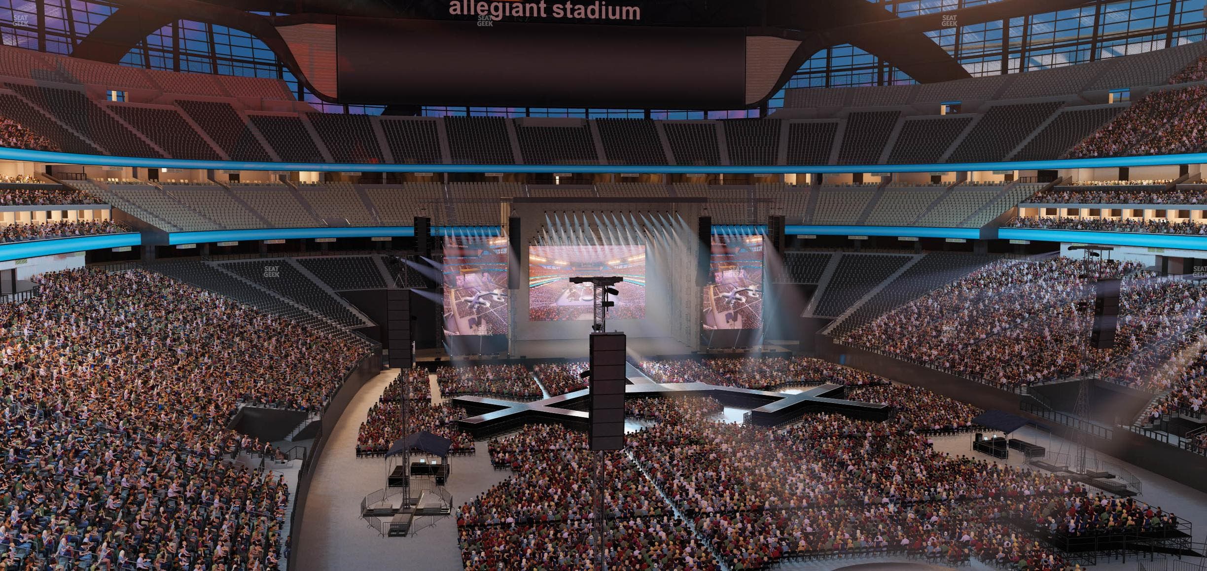 Allegiant Stadium - Section 203 Seat View