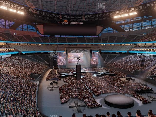 Allegiant Stadium - Section 203 Seat View