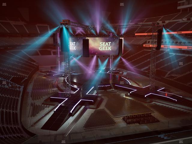 Allegiant Stadium - Section 203 Seat View