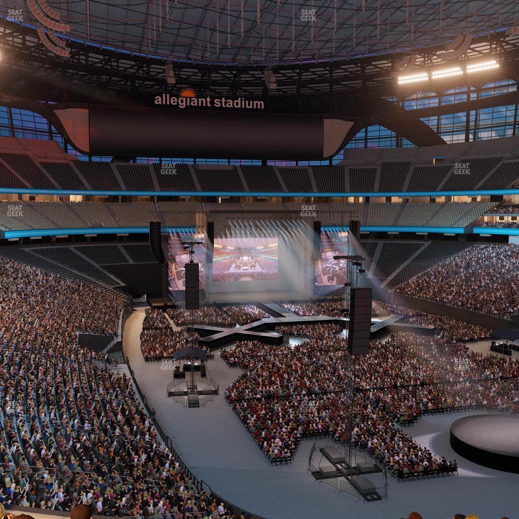 Allegiant Stadium - Section 204 Seat View
