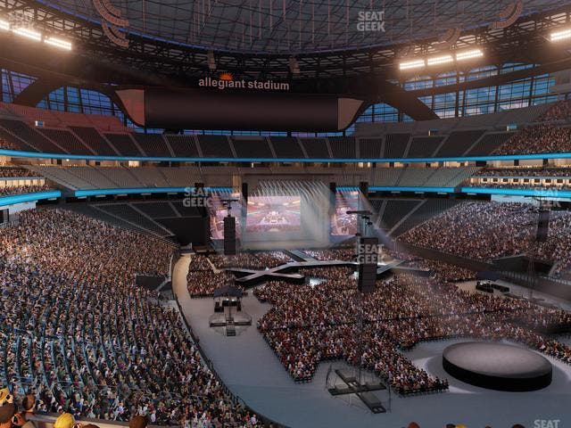 Allegiant Stadium - Section 204 Seat View