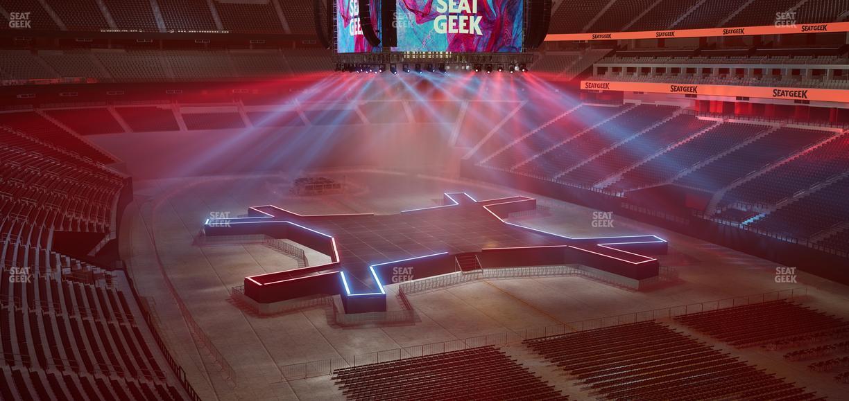 Allegiant Stadium - Section 204 Seat View