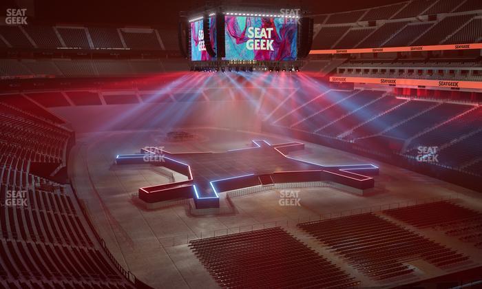 Allegiant Stadium - Section 204 Seat View