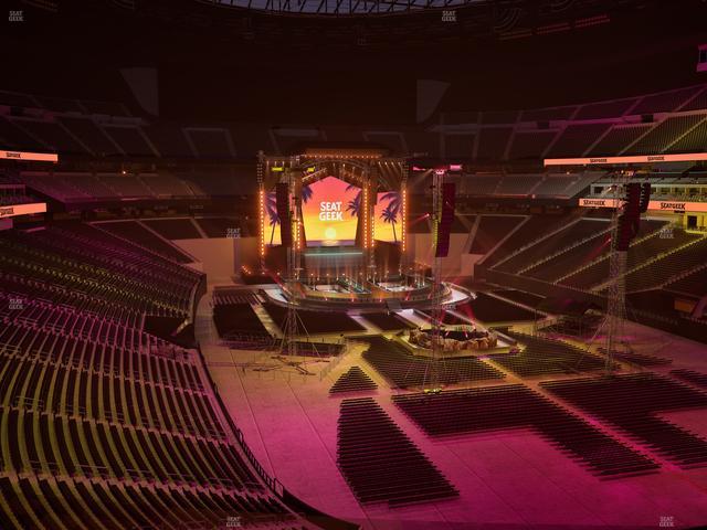 Allegiant Stadium - Section 204 Seat View