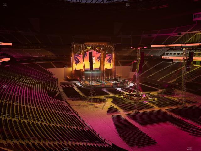 Allegiant Stadium - Section 205 Seat View