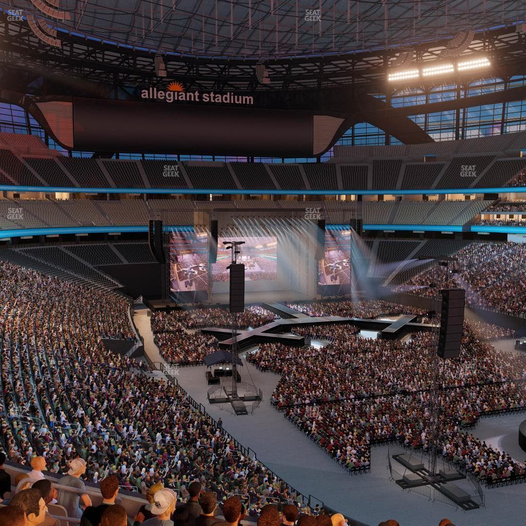 Allegiant Stadium - Section 205 Seat View