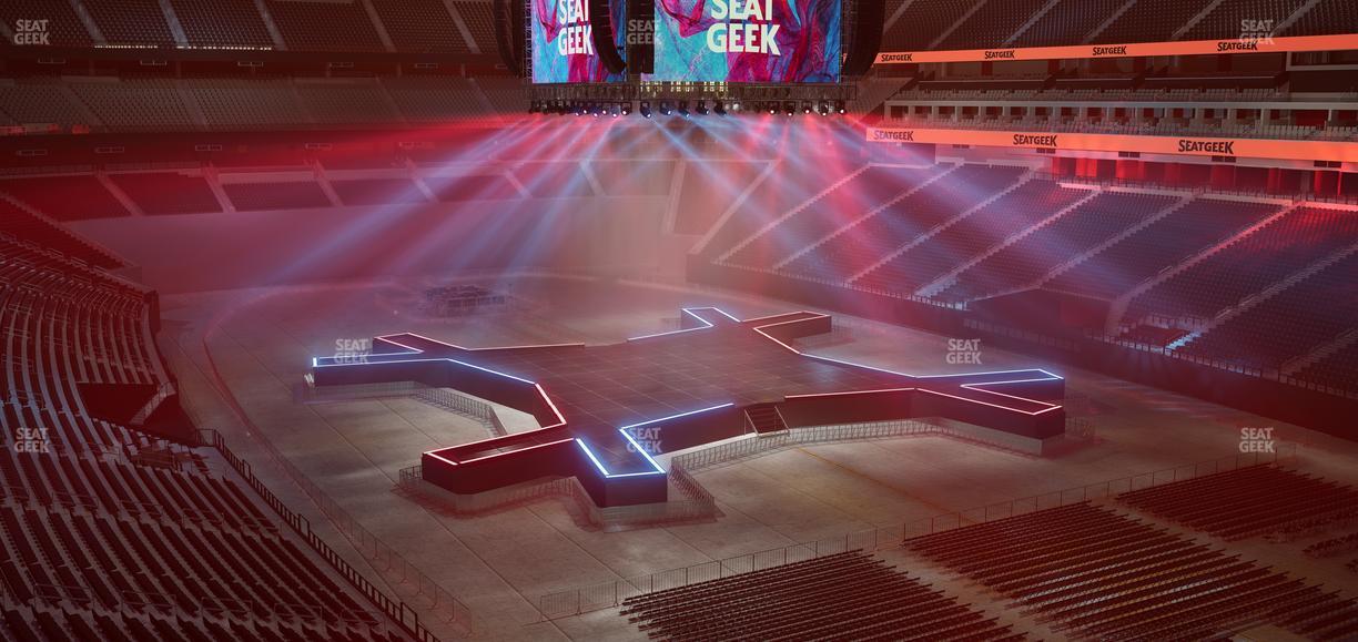 Allegiant Stadium - Section 205 Seat View