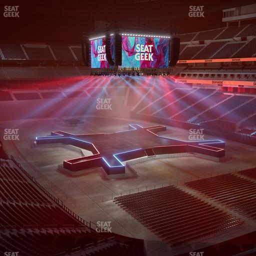 Allegiant Stadium - Section 205 Seat View