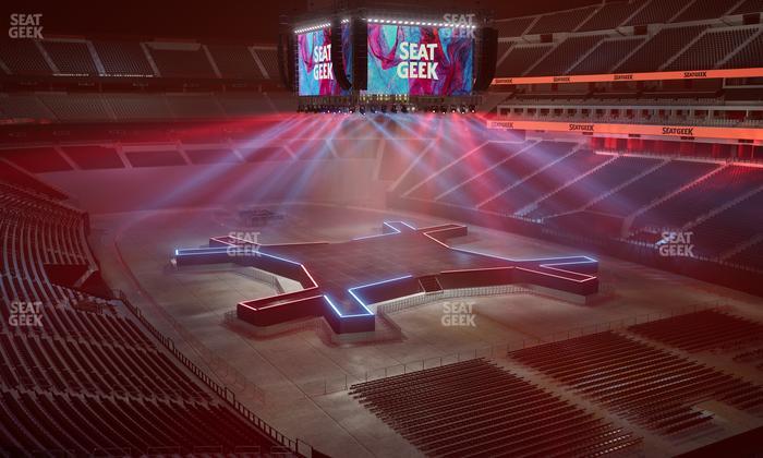 Allegiant Stadium - Section 205 Seat View