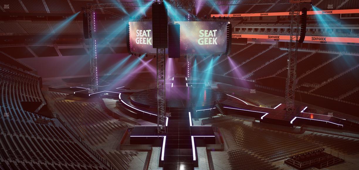 Allegiant Stadium - Section 205 Seat View