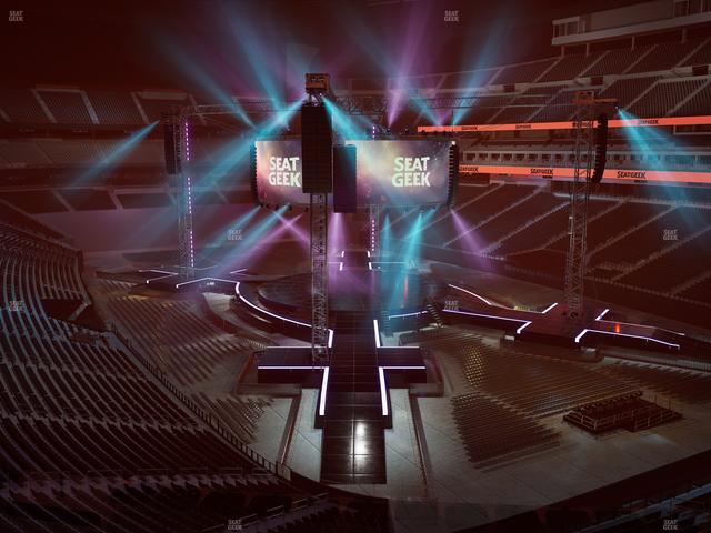 Allegiant Stadium - Section 205 Seat View