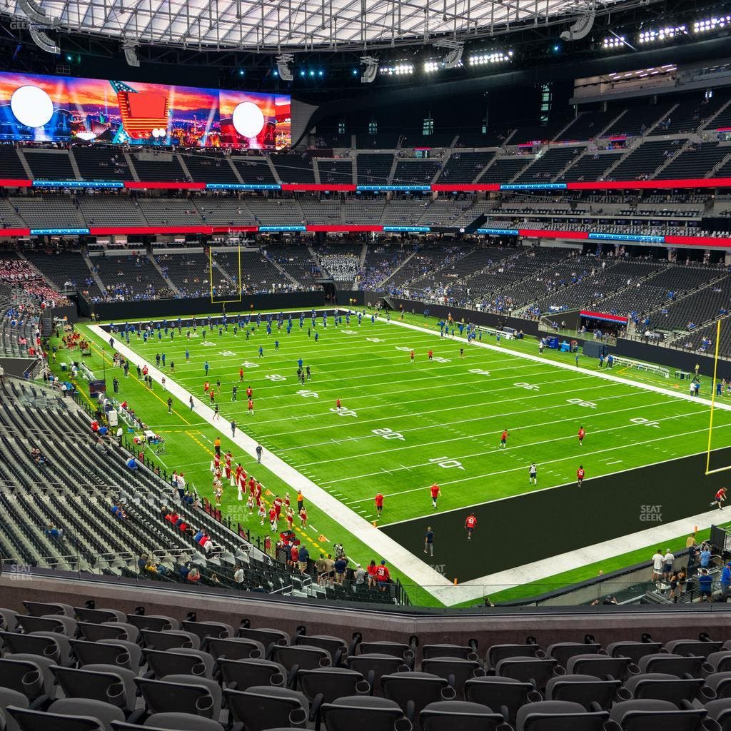 Allegiant Stadium - Section 205 Seat View