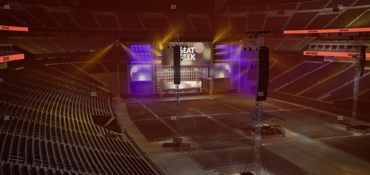 Allegiant Stadium - Section 205 Seat View