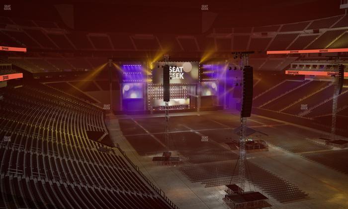 Allegiant Stadium - Section 205 Seat View