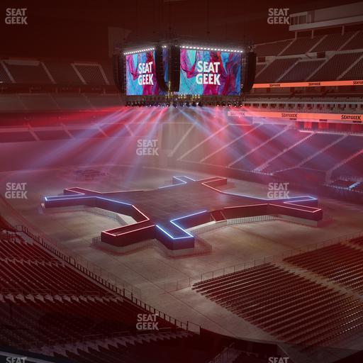 Allegiant Stadium - Section 206 Seat View