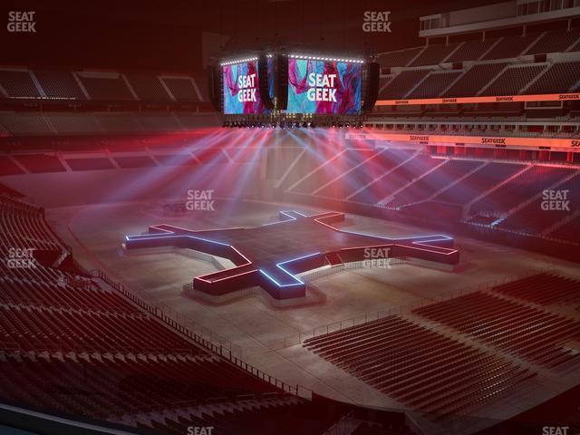 Allegiant Stadium - Section 206 Seat View Allegiant Stadium - Section 206 Seat View