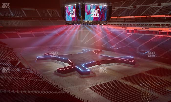 Allegiant Stadium - Section 206 Seat View