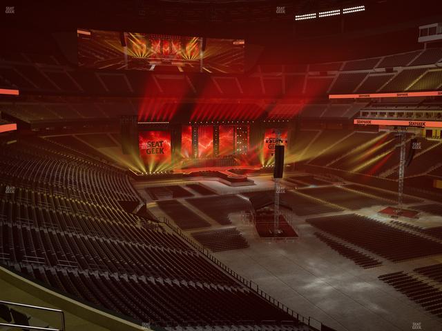 Allegiant Stadium - Section 206 Seat View