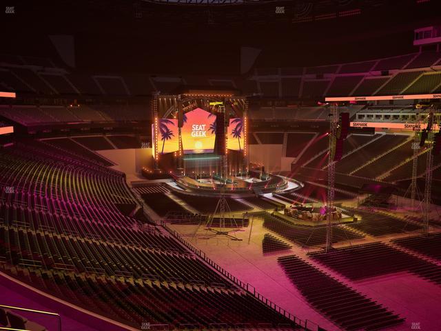Allegiant Stadium - Section 206 Seat View