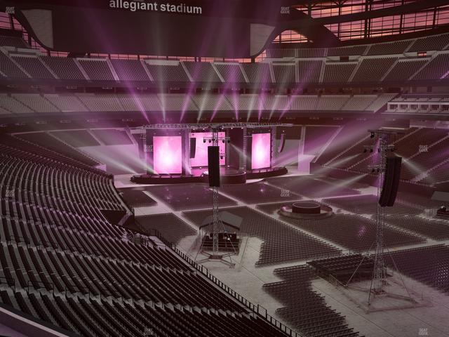 Allegiant Stadium - Section 206 Seat View Allegiant Stadium - Section 206 Seat View