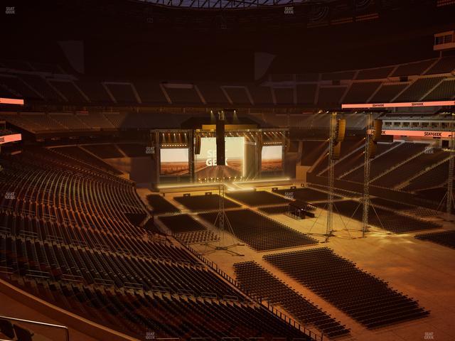 Allegiant Stadium - Section 206 Seat View
