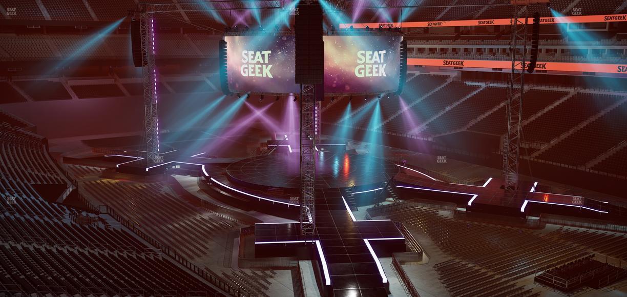 Allegiant Stadium - Section 206 Seat View