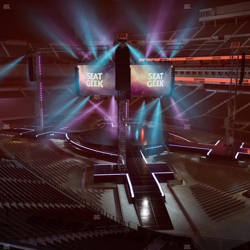 Allegiant Stadium - Section 206 Seat View