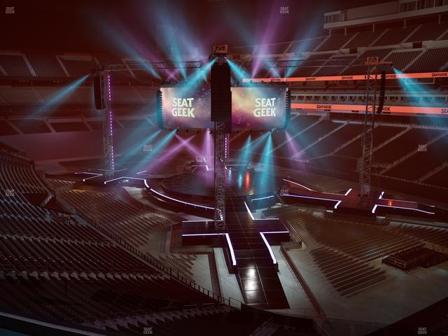 Allegiant Stadium - Section 206 Seat View