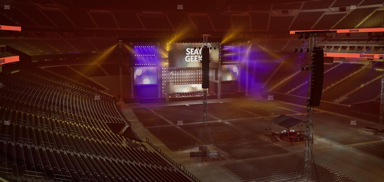 Allegiant Stadium - Section 206 Seat View