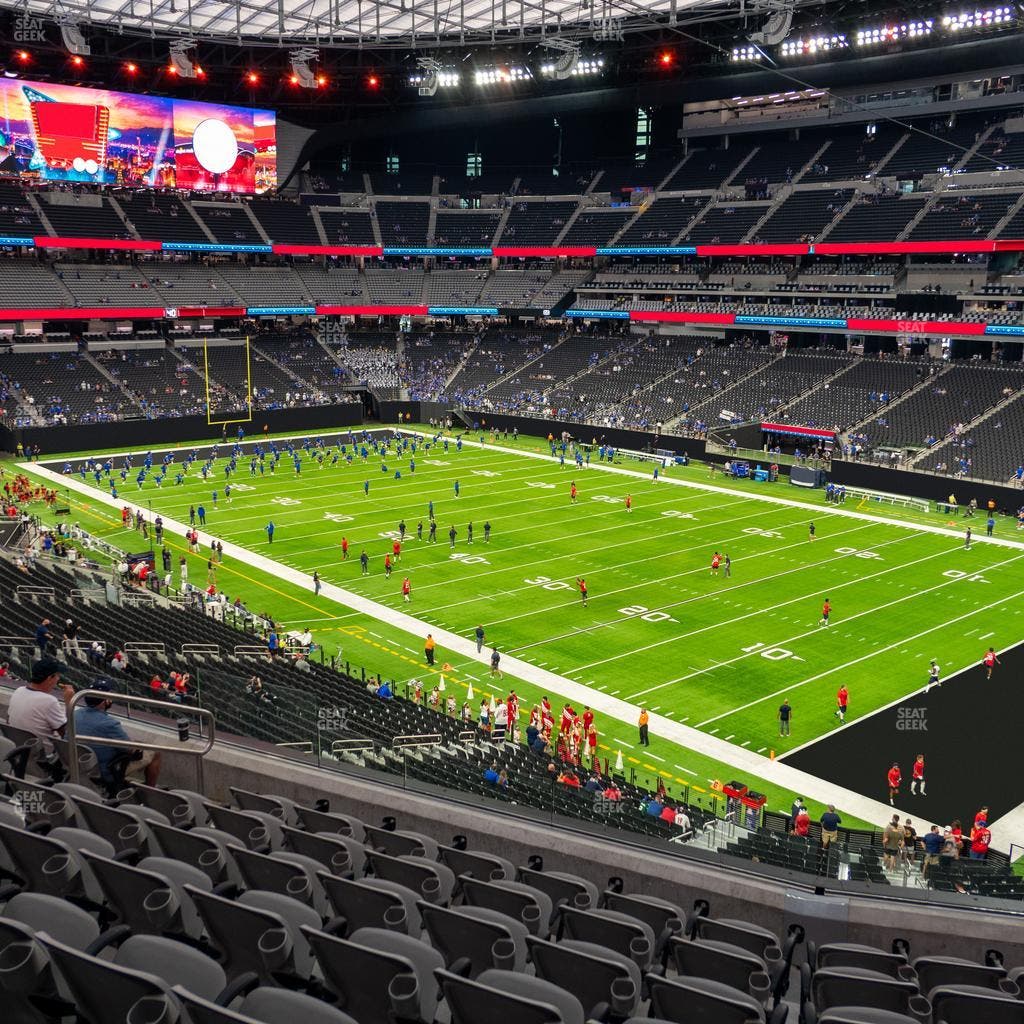 Allegiant Stadium - Section 207 Seat View