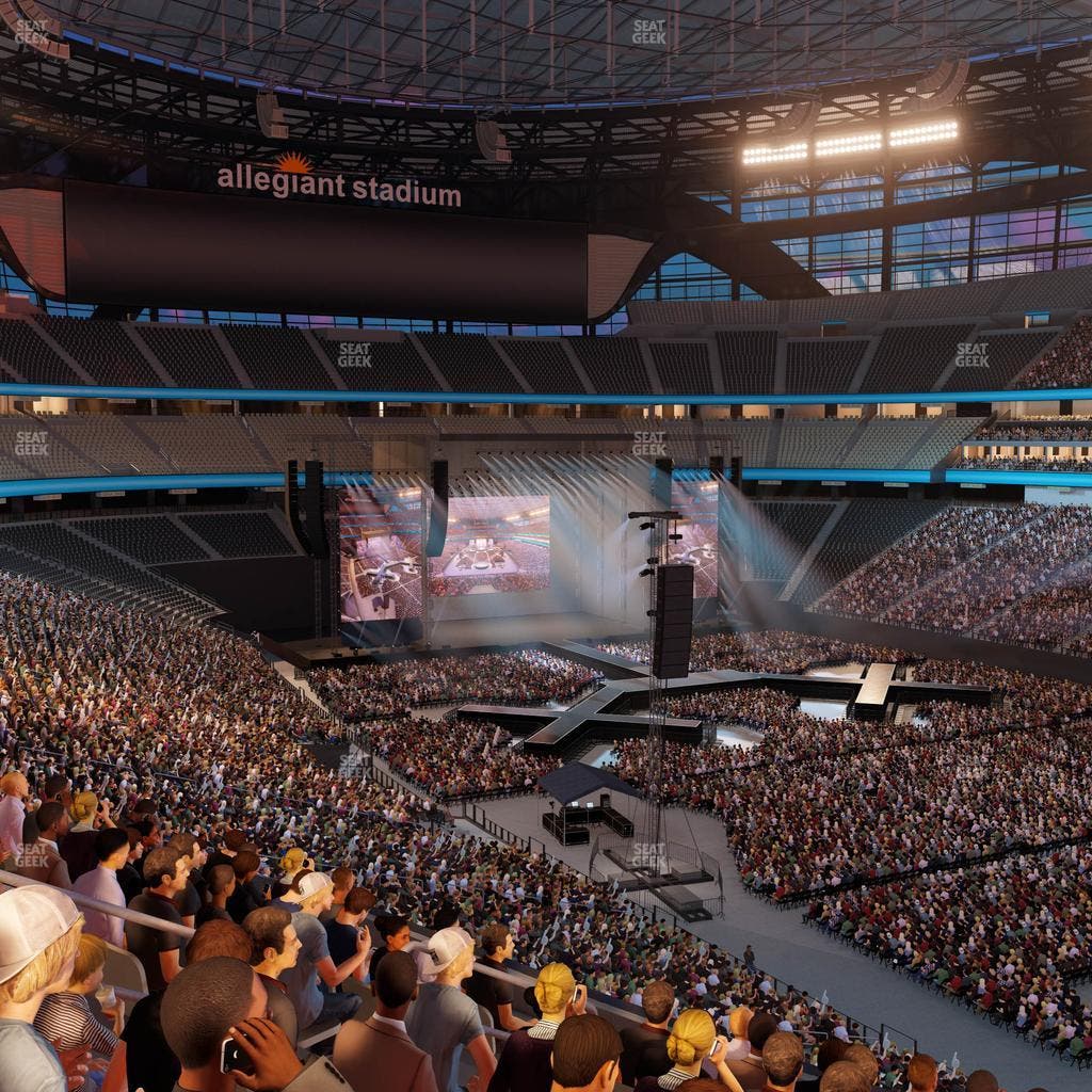 Allegiant Stadium - Section 207 Seat View