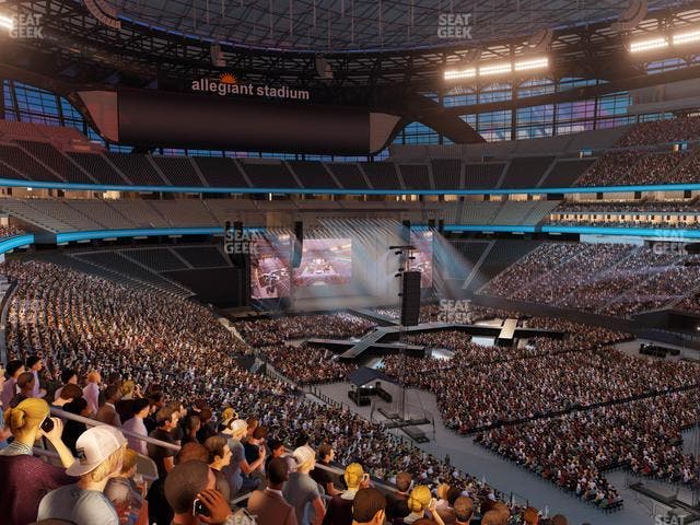 Allegiant Stadium - Section 207 Seat View