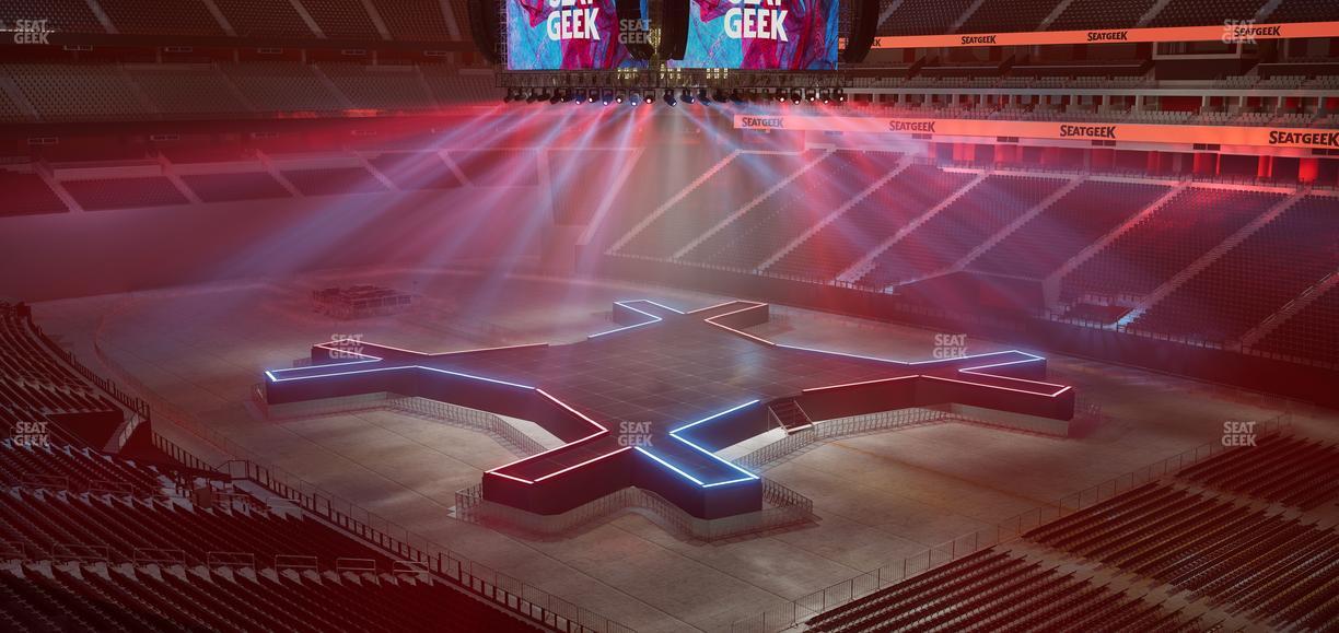 Allegiant Stadium - Section 207 Seat View