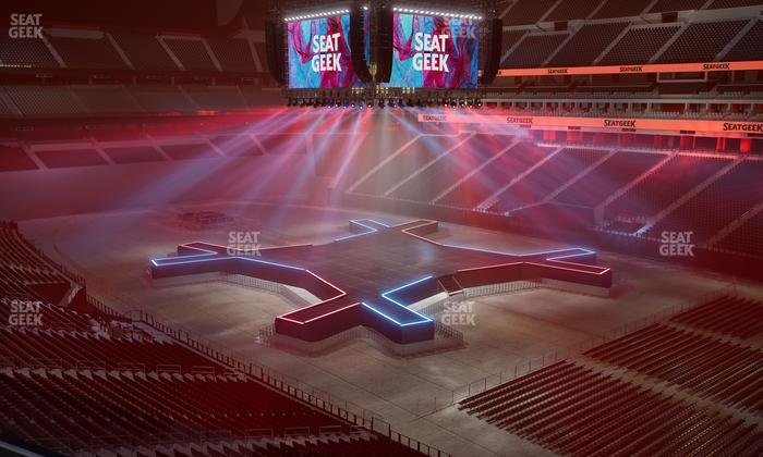 Allegiant Stadium - Section 207 Seat View