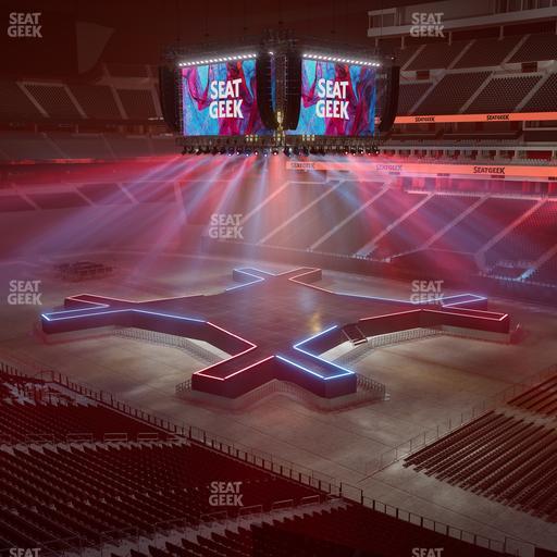 Allegiant Stadium - Section 208 Seat View