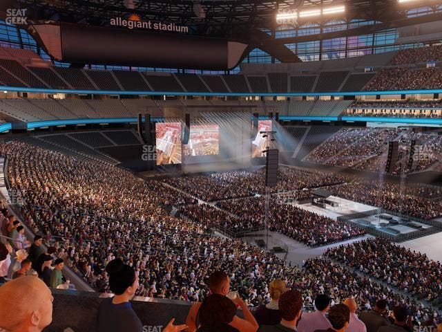 Allegiant Stadium - Section 208 Seat View