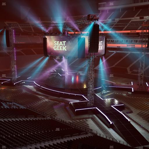 Allegiant Stadium - Section 208 Seat View