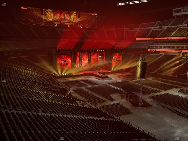 Allegiant Stadium - Section 208 Seat View