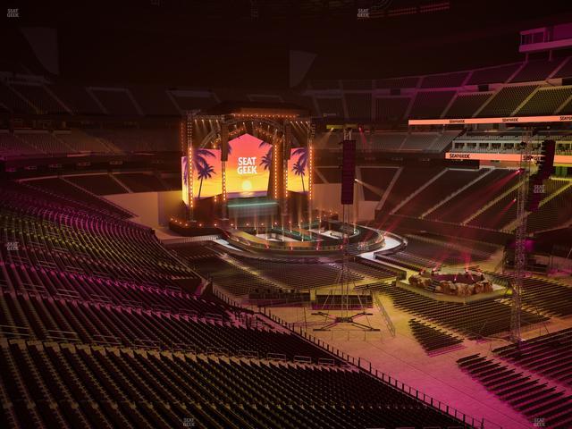 Allegiant Stadium - Section 208 Seat View