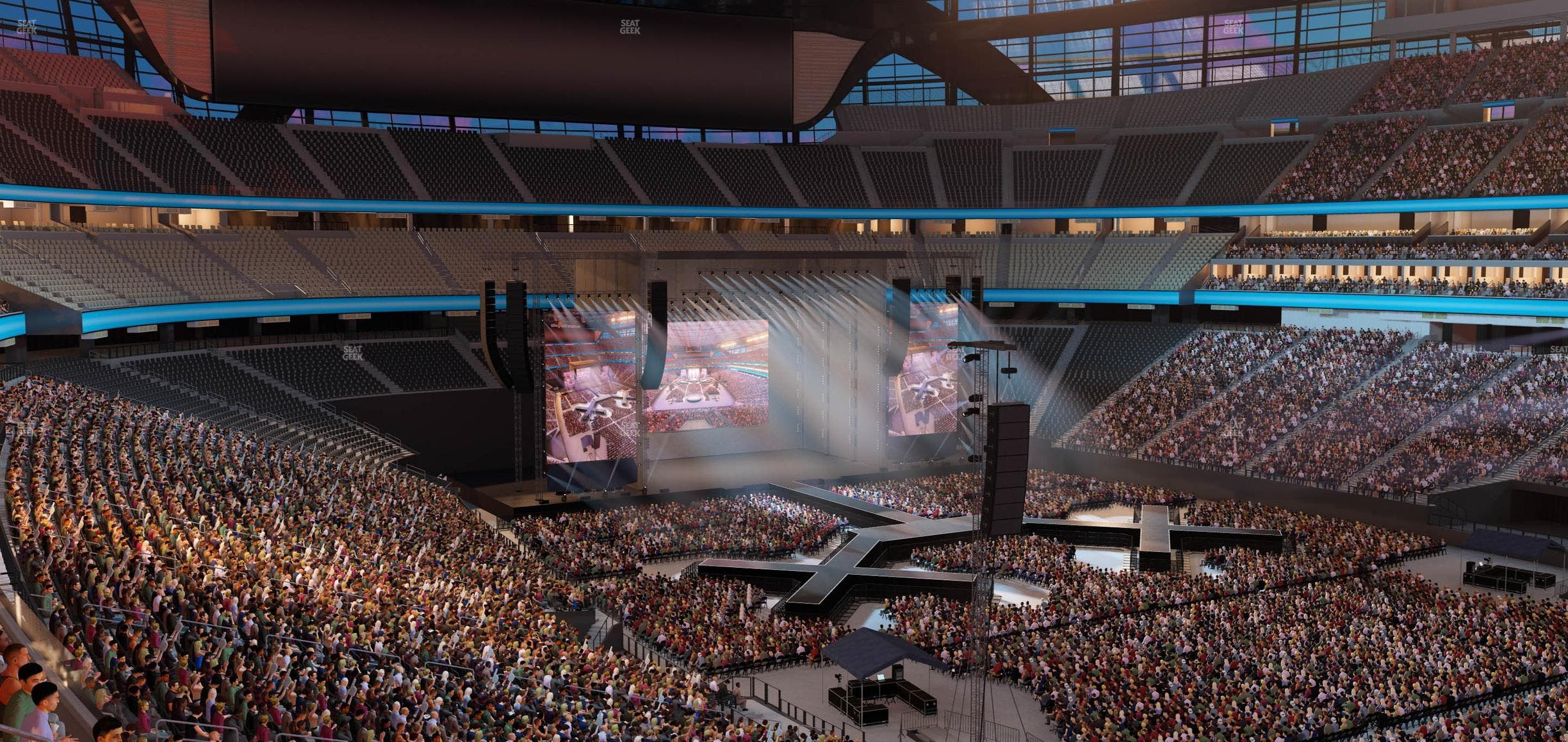 Allegiant Stadium - Section 208 Seat View