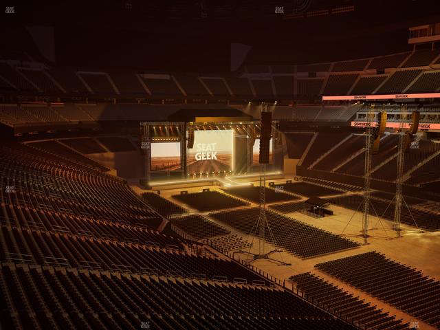 Allegiant Stadium - Section 208 Seat View