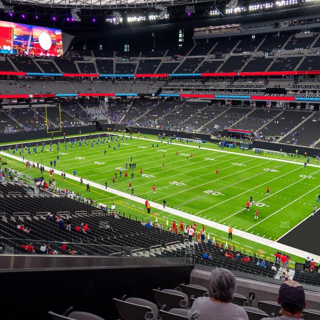 Allegiant Stadium - Section 208 Seat View