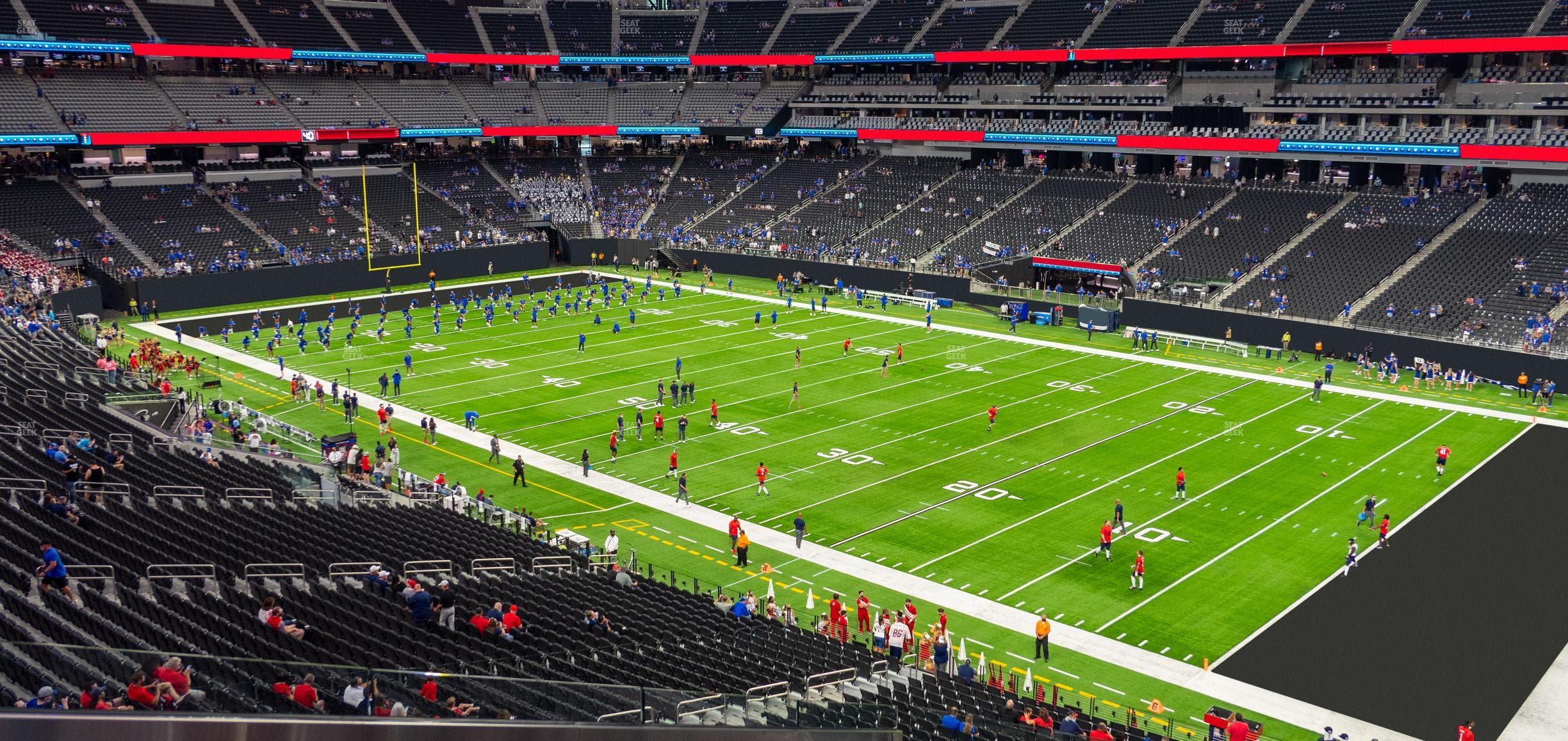 Allegiant Stadium - Section 208 Seat View