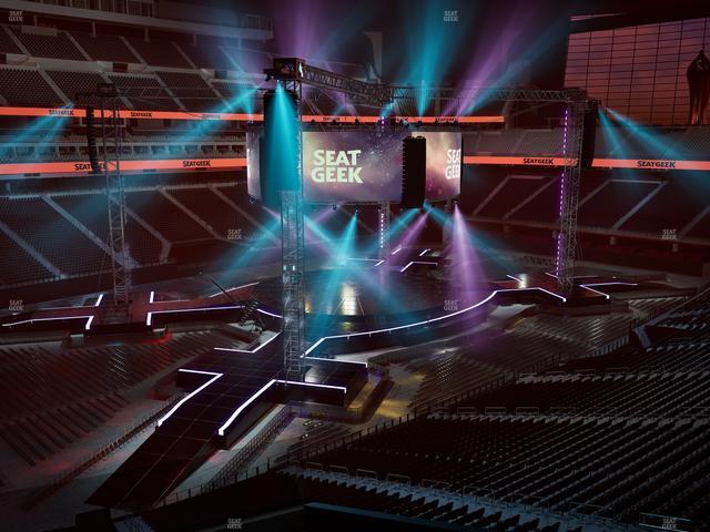 Allegiant Stadium - Section 218 Seat View