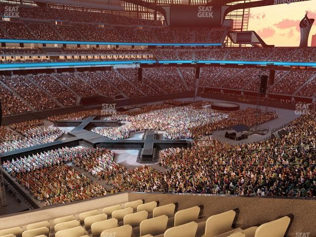 Allegiant Stadium - Section 218 Seat View